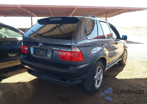 2003 BMW X5 3.0I z USA, uszkodzony, nr VIN 5UXFA53563LV99564